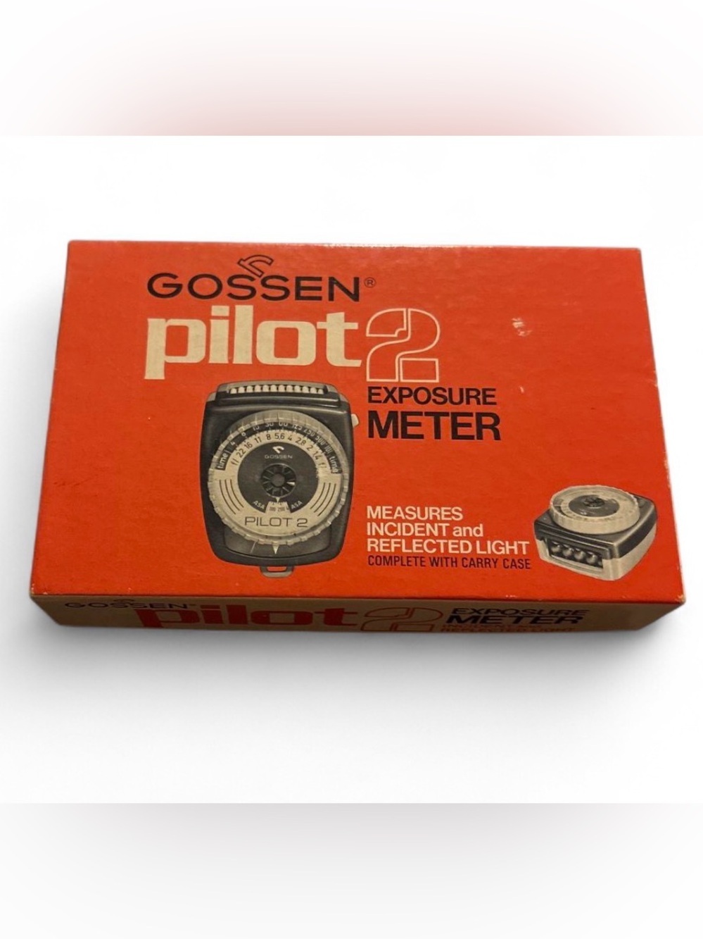 VTG Gossen Pilot 2 Light Meter Boxed W Weichzeichner B10 Soft Focus Filter Germa